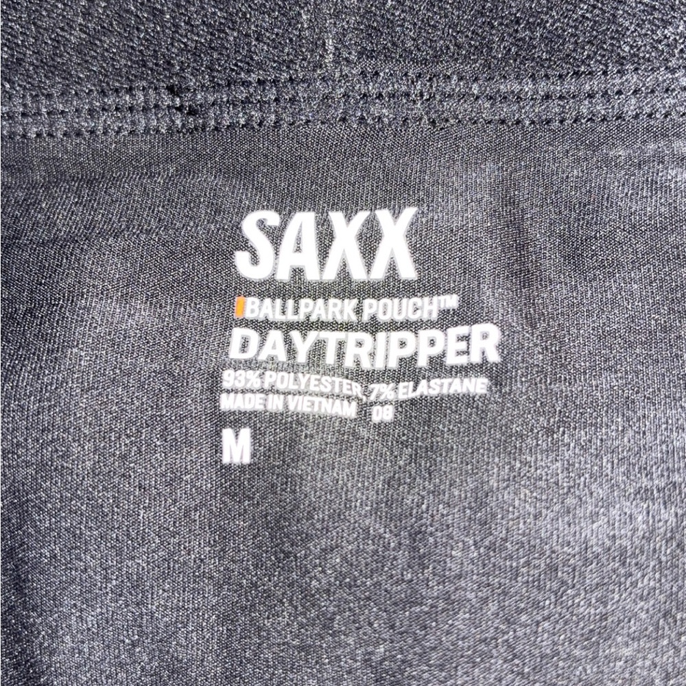 Saxx Black Boxer Briefs Performance Fit - Picture 2 of 2
